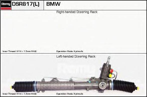 DELCO REMY DSR817 Рульовий механізм