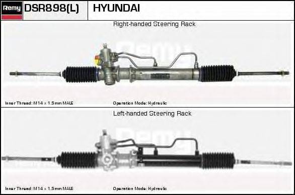 DELCO REMY DSR898L Рульовий механізм