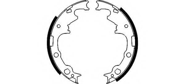 PAGID H9415 Комплект гальмівних колодок