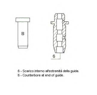 METELLI 011005 Напрямна втулка клапана