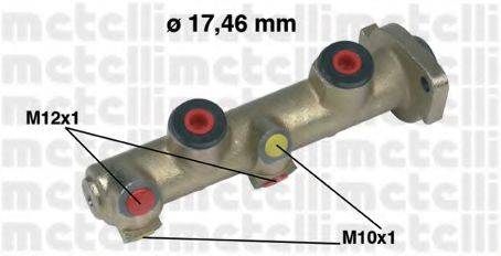 METELLI 050141 головний гальмівний циліндр