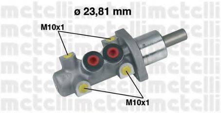 METELLI 050247 головний гальмівний циліндр