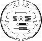 METELLI 530439K Комплект гальмівних колодок, стоянкова гальмівна система