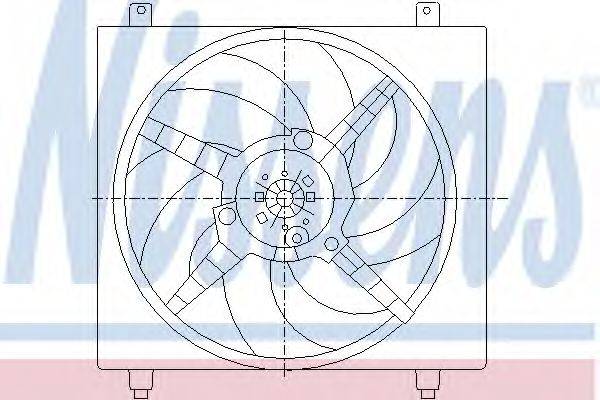 NISSENS 85362 Вентилятор, охолодження двигуна
