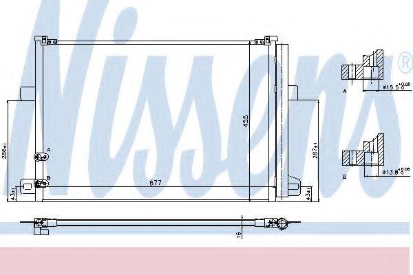 NISSENS 940225 Конденсатор, кондиціонер