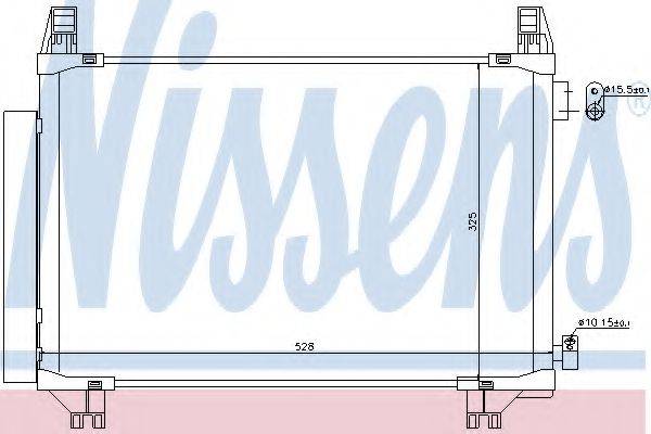 NISSENS 940270 Конденсатор, кондиціонер