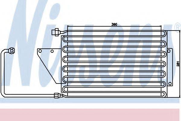 NISSENS 94199 Конденсатор, кондиціонер
