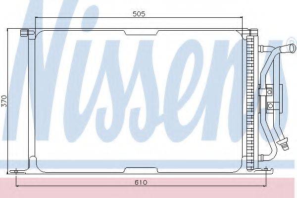 NISSENS 94277 Конденсатор, кондиціонер
