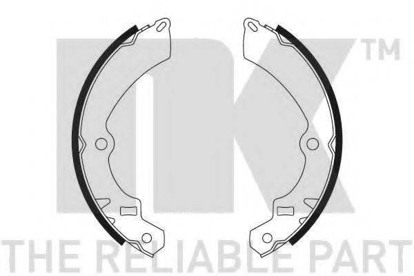 NK 2752511 Комплект гальмівних колодок