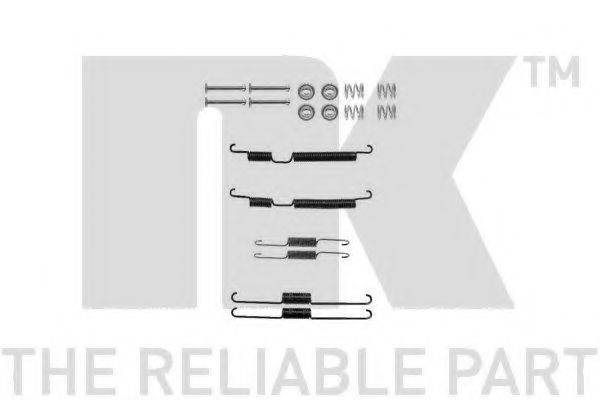 NK 7934813 Комплектуючі, гальмівна колодка