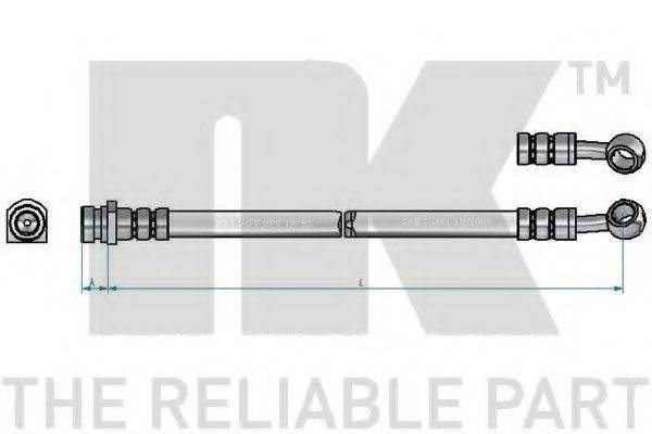 NK 853494 Гальмівний шланг