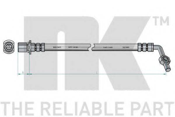 NK 854561 Гальмівний шланг