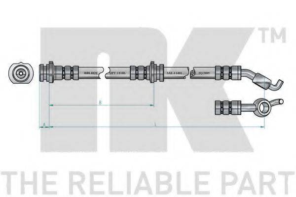 NK 8522113 Гальмівний шланг