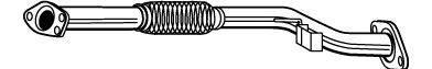 WALKER 07570 Труба вихлопного газу