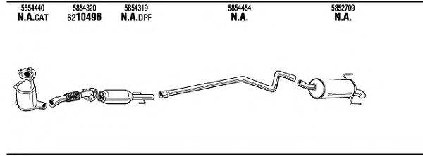 WALKER OPH30934B Система випуску ОГ