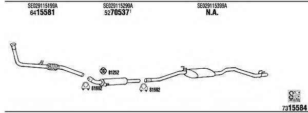 WALKER SE10602A Система випуску ОГ