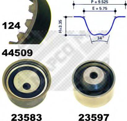 MAPCO 73509 Комплект ременя ГРМ