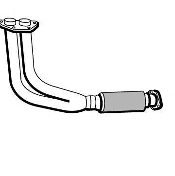 FONOS 19540 Труба вихлопного газу