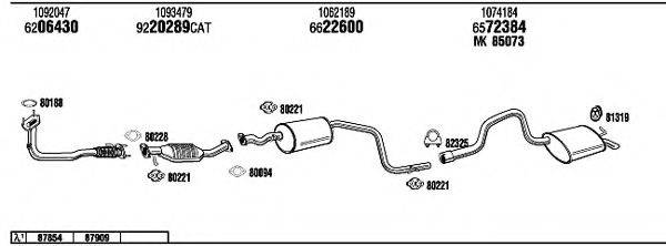 FONOS FO60076 Система випуску ОГ