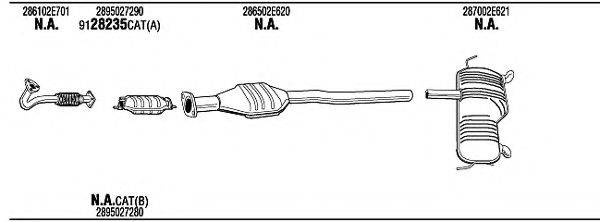 FONOS HYH31271A Система випуску ОГ