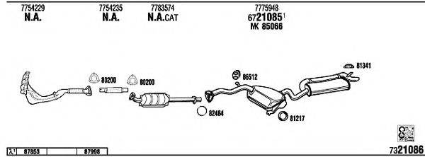 FONOS LN40031 Система випуску ОГ