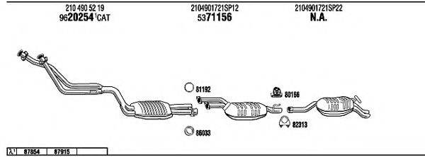 FONOS MB28039 Система випуску ОГ