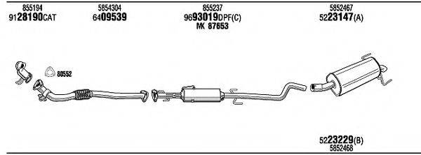 FONOS OPH19119BA Система випуску ОГ