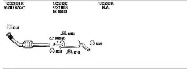 FONOS SKH15293 Система випуску ОГ