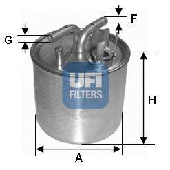 UFI 2400200 Паливний фільтр