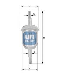 UFI 3101500 Паливний фільтр