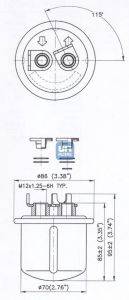 UFI 3161600 Паливний фільтр