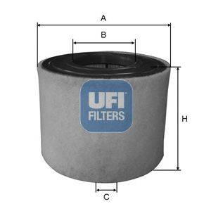 UFI 27A5400 Повітряний фільтр