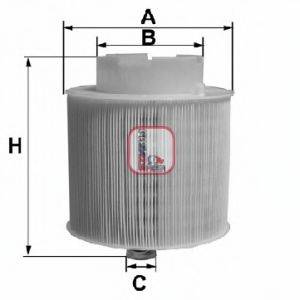 SOFIMA S7598A Повітряний фільтр