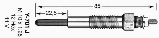 NGK 5116 Свічка розжарювання