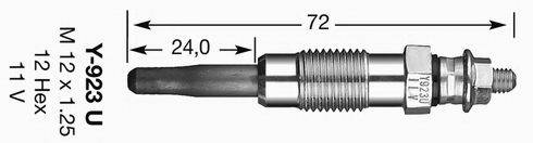 NGK 3380 Свічка розжарювання