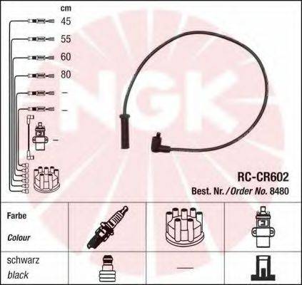 NGK 44298 Комплект дротів запалювання