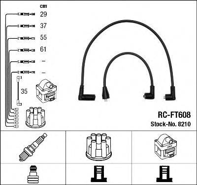 NGK 8210 Комплект дротів запалювання