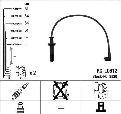 NGK 8530 Комплект дротів запалювання