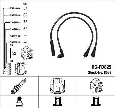 NGK 8569 Комплект дротів запалювання