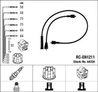 NGK 44326 Комплект дротів запалювання