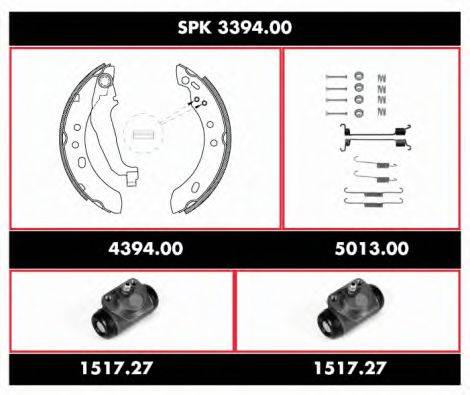 ROADHOUSE SPK339400 Комплект гальм, барабанний гальмівний механізм