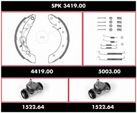 ROADHOUSE SPK341900 Комплект гальм, барабанний гальмівний механізм