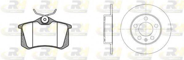 ROADHOUSE 826304 Комплект гальм, дисковий гальмівний механізм