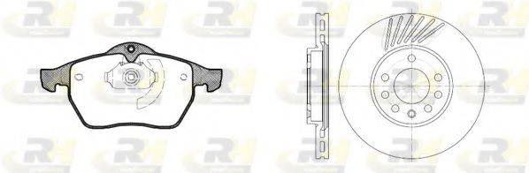 ROADHOUSE 839002 Комплект гальм, дисковий гальмівний механізм