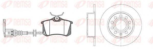 REMSA 826309 Комплект гальм, дисковий гальмівний механізм
