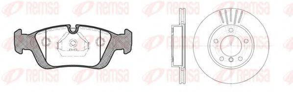 REMSA 838401 Комплект гальм, дисковий гальмівний механізм