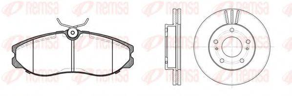 REMSA 846200 Комплект гальм, дисковий гальмівний механізм