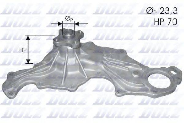 DOLZ F116 Водяний насос