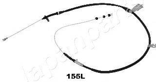 JAPANPARTS BC155L Трос, стоянкова гальмівна система