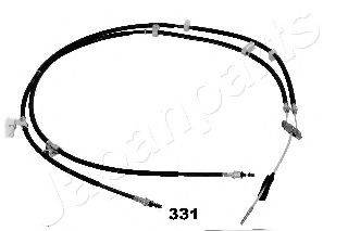 JAPANPARTS BC331 Трос, стоянкова гальмівна система
